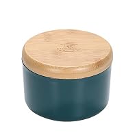 Amazon.co.jp: one+lifestyle 灰皿 ふた付き ステンレス×竹製 蓋 車用